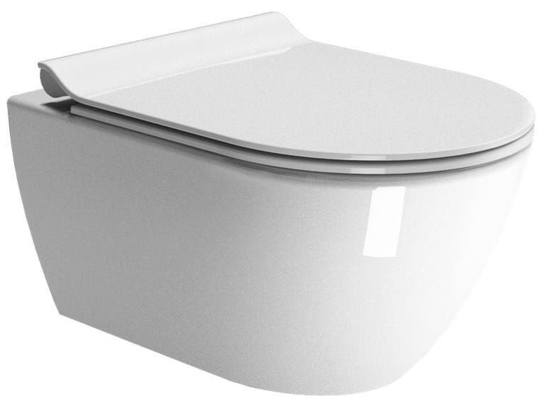 GSI PURA 881511 MISKA WC WISZĄCA BEZ KOŁNIERZA WEWNĘTRZNEGO 55X36