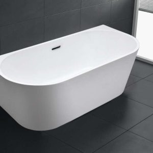 EMPORIA EMILIA S WS206 WANNA ZE ZINTEGROWANYM PRZELEWEM 150X75X58, BIAŁA