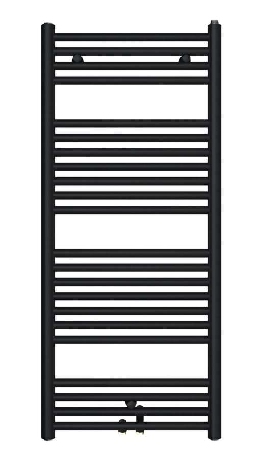 ZEHNDER KLARO ZSL120-050-05/0557 GRZEJNIK 114,6X50 , CZARNY MAT