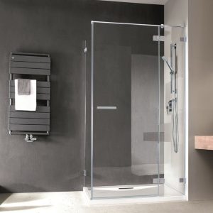 RADAWAY 383240-01R EUPHORIA KDJ FRONT 100 PRAWY ŚCIANKA 343 R, SZKŁO PRZEJRZYSTE, PROFIL CHROM