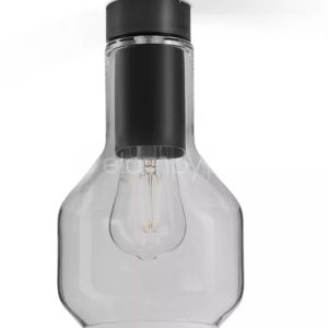 AQFORM LAMPA SUFITOWA 40448-0000-U8-PH-12 MODERN GLASS BARREL SP E27 CZARNA