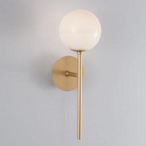 OUTLET: NOVA LUCE KINKIET 9960617 CANTONA 1xG9 BRASS GOLD